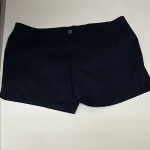 LANE BRYANT Women's Black Shorts.